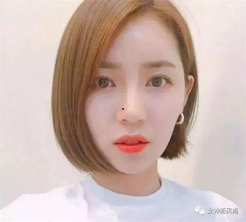 网红吃瓜短发图片,潮流新风尚